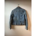Levi's  Strauss Distressed Stretch Jean Jacket Women's Size Small Light Wash Photo 5