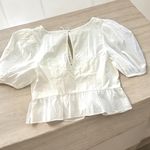 For Love & Lemons  Jocelyn blouse organic cotton NWT 🎀 Photo 8