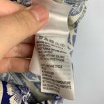 Farm Rio  size small Blue pineapple garden romper white shorts tie tropical vaca Photo 5