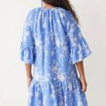 & Other Stories Stockholm Atelier & Other Stories Ruffled Mini Shift Dress Women Medium Blue B98 Photo 1