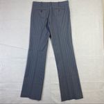 BCBGMAXAZRIA  Wool Bootcut Stretchy Pinstriped Trouser Pant Womens Size 4 Photo 8