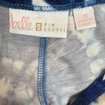 Belle Kim Gravel Maxi Dress Women 2X Blue Tie Dye T Photo 8