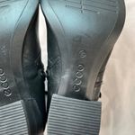 Ecco Womens Black Shape 55 Zip up Leather Mid Cut Boots Size 39 Photo 3