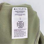 Athleta  Elation Rib‎ Crop Flare Pant Leggings Size Large Green Yoga Active Photo 3