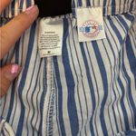 NWT Clark Street Pants Blue and White Striped Cubs Pajama Pants Size Medium Photo 7