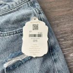 Vervet  by Flying Monkey Rigid Button Up High Rise Denim Shorts Photo 4