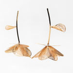 ZARA NWT  Bloom Flower Earrings*: NEW with original packaging Photo 0