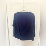 Lululemon  Breckenridge Colorado Bright Blue Long Sleeve Pima Cotton Top Size 8 Photo 5