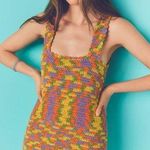 RE/DONE $450 NWT  70's CROCHET DRESS SZ SMALL Photo 0