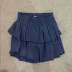 Aerie  Women’s blue layered mini skirt Photo 0
