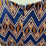 Modcloth Yellow Star Geo Zigzag Sleeveless Dress Size Medium NEW Photo 4