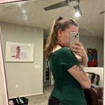 SheIn Cute green halter/t shirt top Photo 1