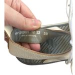 Fly London  CAIO363fly Cream White Lace Up Leather Platform Sandal Photo 7