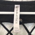 Fabletics  criss cross back athletic‎ tee Photo 2