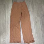 Something Navy ‎ beige wide leg work business casual trouser pants size 2 Photo 1