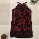 Max Studio  Edit Velvet Burnout Floral Dress - XS Photo 1