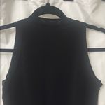 ZARA  Black Fitted Sleeveless Tank Top Photo 4