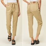 Judy Blue NWT High Waist Khaki Garment Dyed Jogger Jeans Sz 7/28 Cuffed Stretch Photo 12