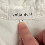 Bella Dahl White Tencel Popover Blouse Shirt Small USA Made Photo 1
