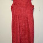 Karl Lagerfeld  Paris Tweed Sheath Sleeveless V-neck Knee Length Dress H9 50625 Photo 1