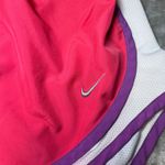 Nike  Dri-FIT Running Shorts Womens Medium Pink White Purple Athletic Gym Photo 13