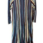 Anthropologie MOTH Womens Nora Colorful Stripe Sweater Dress Alpaca Wool S Photo 1