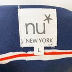 Nu New York Red, White & Blue Striped Dress Photo 8