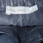 Bishop and Young Black Leather Shorts Photo 4