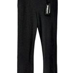 Betabrand NWT Women’s Dress Pant Yoga Pants Dark Charcoal Grey Size Large Petite Photo 1