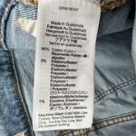 Madewell  Curvy Mom Jeans Womens 32 Light Wash Blue Distressed High Rise Stretch Photo 11