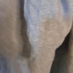 PINK - Victoria's Secret Pink New York Yankees Full Zip Gray Hoodie with Writing on Back‎ Size Small Photo 4