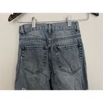 PacSun Y2K Jeans Ultra High Rise Slim Leg Button Fly Butterfly Denim 22 Feminine Photo 4