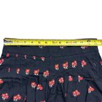 Maeve Women's XS Black Floral Patchwork Pleated Pull-On Shorts Casual Photo 8