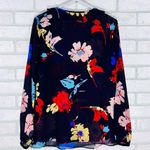 CAbi Style 3859 Juliet Floral Print Blouse Size S Photo 5