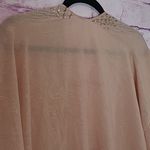 Jessica McClintock  PALE PINK DIAMOND EMBELLISHED SPARKLE SHEER LAYERING PIECE Photo 10