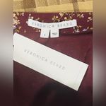 Veronica Beard  Silk Taras Merlot Multi Floral Mini Skirt 8 Photo 7