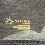 Aerie Offline by The Hugger High Rise Blue Camo Leggings w/ Side Pockets Large Photo 2