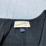 Universal Threads Universal Thread Gauze Scoop Neck Short Dress Size S in Black Photo 4