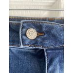 Judy Blue  Womens 14W Medium Wash Flare Jeans Denim Stretch Raw Hem‎ Photo 1