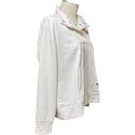 Talbots T by  Pullover Long Sleeve Cream Off White Multi Color Speckle Medium Photo 4