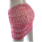 SheIn pink mesh mini skirt  XS beach cover up or for the bedroom​ Photo 1