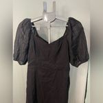 Melrose and Market  black Puff Sleeve Mini Dress size‎ Large Photo 2