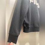 FILA Vintage 90s Black & White Pullover Sweater Sweatshirt Photo 4