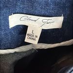 Cloud Ten  Blue Denim Overall Casual Cotton Mini Dress Women’s Size large Photo 1