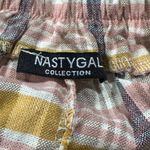 Nasty Gal  Check Up On It Wrap Skort Women’s 4 Photo 3