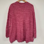 Woman Within  Magenta Pink Knitted Sweater  Size 1X Photo 0