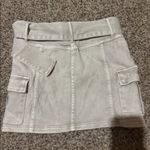 H&M NWT Cream cargo skirt Photo 2