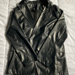 Unbranded Faux Leather Jacket size Medium Black Photo 0