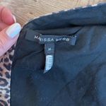 Marissa Webb leopard Diane canvas print wrap crop top size M Brown Size M Photo 5