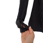 Lululemon  Black Long Sleeve Shirt Sz 8 Photo 3